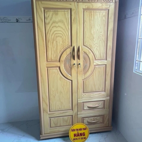 tủ áo xoan +sồi 