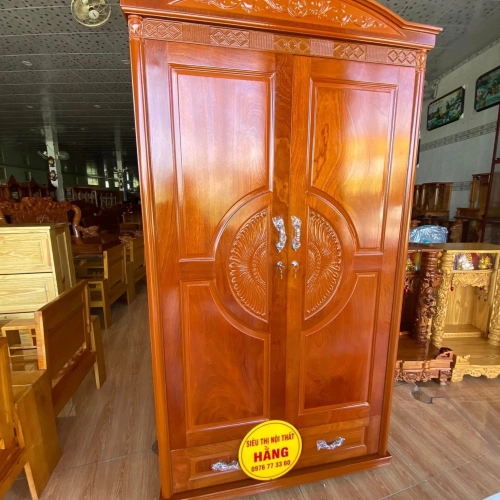 tủ áo xoan +sồi 