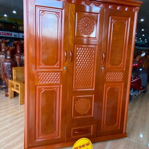 tủ áo xoan +sồi 