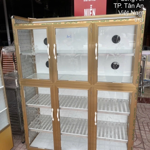 tủ gạc chén nhôm