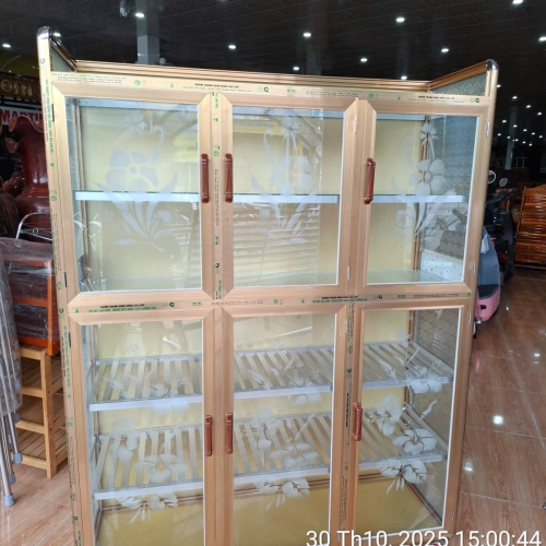 tủ gạc chén nhôm