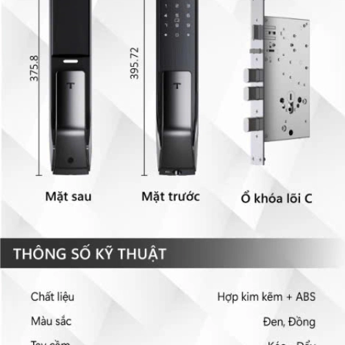 KHÓA THÔNG MINH - TENON A2